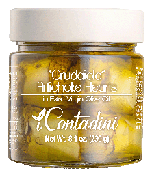 [CT0101] Contadini &quot;Crudaiola&quot; Artichoke Hearts in Extra Virgin Olive Oil
