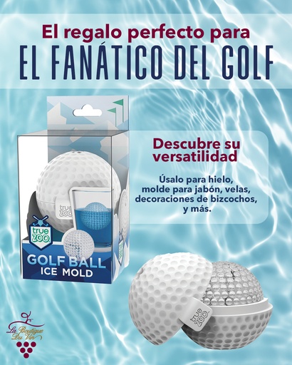 [903400] True Zoo Golf Ball Ice Mold