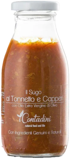 [CT0204] Contadini Tomato Pasta Sauce, Tuna & Capers