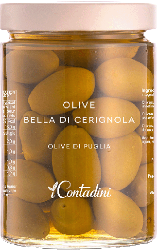 [CT0401] Contadini Bella di Cerignola Olives in Brine