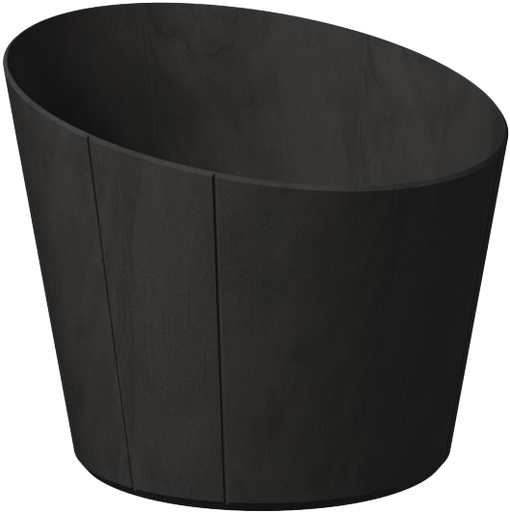 [902922] Italesse Timber Bowl, Black