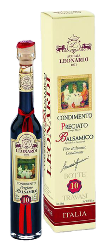 [AL0101] Acetaia Leonardi, L109 Pregiato Condimento Balsamico 10 Year, 100ml