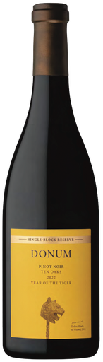 [000866] Donum Estates, Ten Oaks Pinot Noir Single Block, 2022