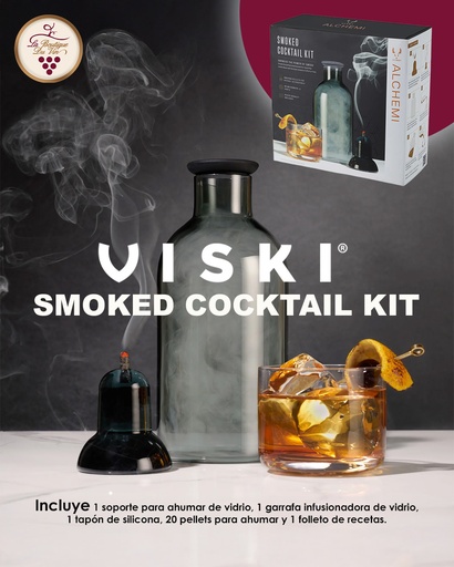 [903019] Viski Alchemi Smoked Cocktail Kit