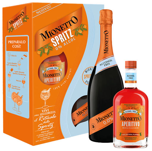 [192714] Mionetto, Sparkling + Aperitivo Non-Alcoholic Bi Pack