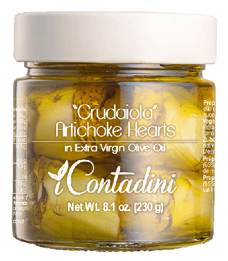 [CT0208] Contadini Artichoke Hearts "alla Crudaiola"