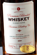 Conciere Premium Blended Whiskey, American Distilling